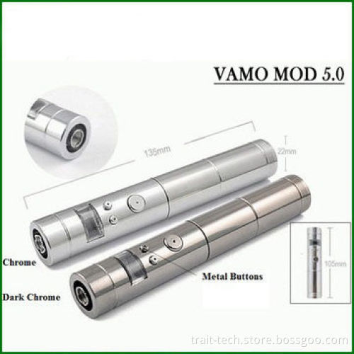 2014, New Arrival, Vamo v5 Electronic Cigarette, Mechanical Mod, 2pcs 18350 Battery